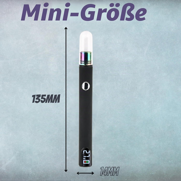 Mr.Bald Ceramic Hot Knife with LED light, 510 Thread Dab Tool Cut Wax Accessory with display battery