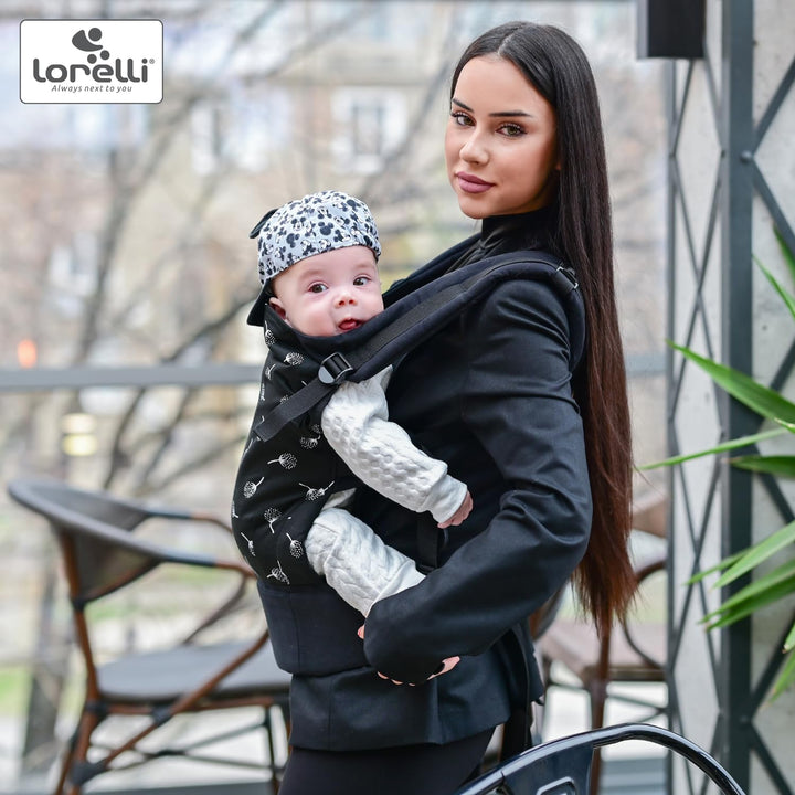 Lorelli Babytrage Wally ab 3 Monate, Kindertrage, Ergonomisches Design, Atmungsaktives Material, Ver
