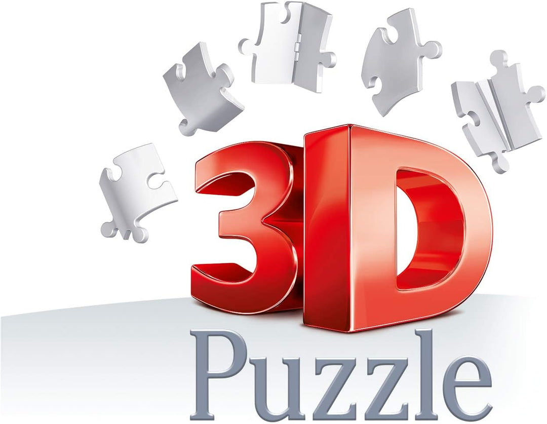 Ravensburger 4005556112890 3D-Puzzle, 180 Teile, beleuchteter Globus Teile-3D Leuchtglobus, Mehrfarb