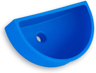 Varile Premium-Set Waschbecken Blau aus Kunststoff für Garten & Keller inkl. Abflusssieb-Haarsieb au
