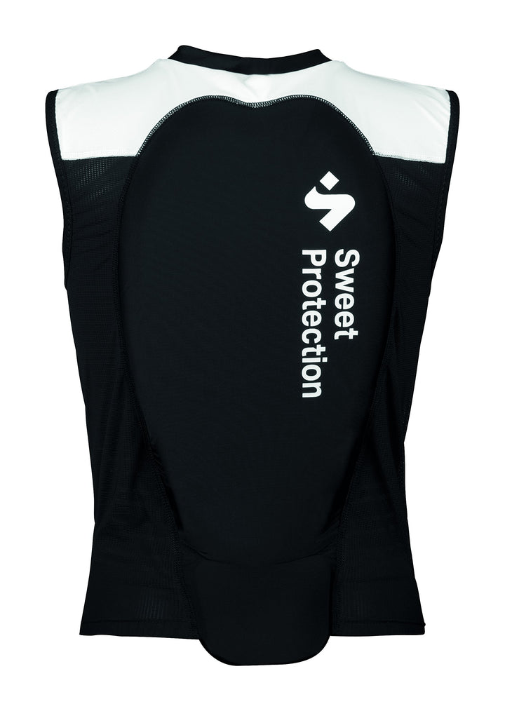 Sweet Protection Damen Back Protector Vest W S True Black/Snow White, S True Black/Snow White