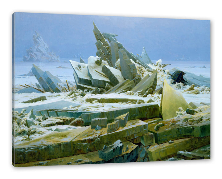 Caspar David Friedrich - Das Ekseer als Leinwandbild / Grösse: 120x80 cm / Wandbild / Kunstdruck / f