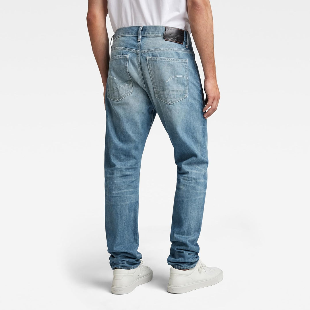 G-STAR Herren Triple A Straight Jeans 29W / 34L Blau (Antique Faded Moonlit Ocean), 29W / 34L Blau (