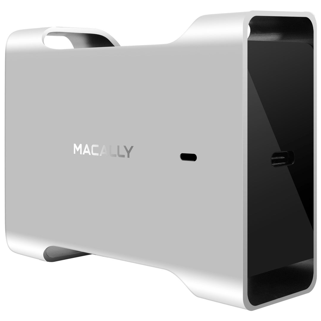 Macally CHARGER61 Ladegerät für Mobilgerät und PDAs, innen aus Aluminium, schwarz