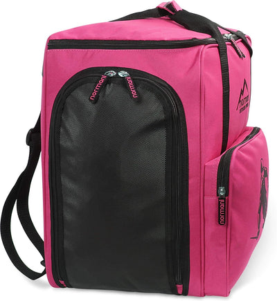 normani Skischuhtasche mit separatem Helmfach und Rucksackfunktion Alpine DEPO Pink 53 Liter, Pink 5