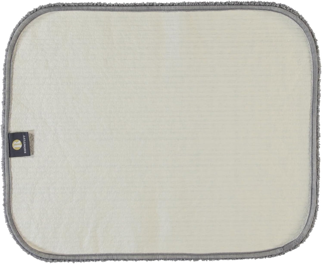 Rhomtuft Badematte Aspect, Farbe: kiesel, Grösse: 50x60cm 50x60 cm, 50x60 cm