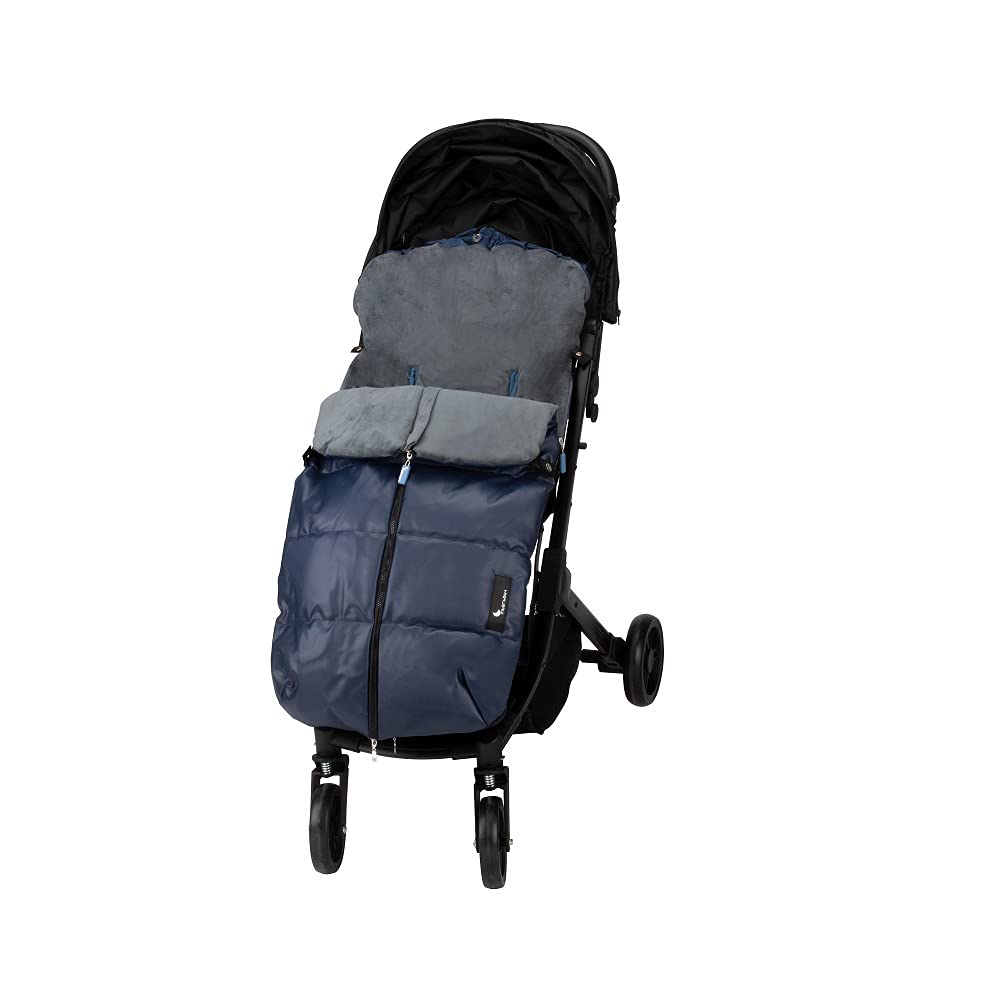 Interbaby WinterFusssack"Liso" für Kinderwagen, marineblau