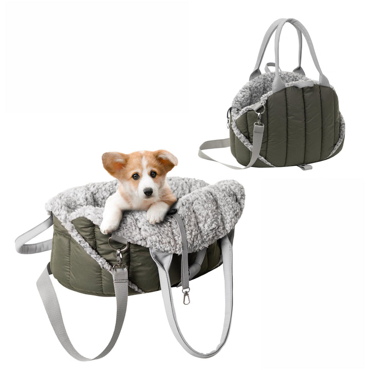 Hundetragetasche, Vertellbar, Schultergurt, Haustiertragetasche, Transport, Katzentasche, Reisetasch