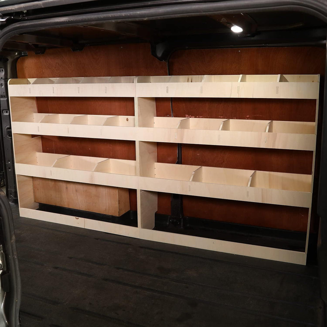 Vanify - Kompatibel mit Volkswagen Transporter T5 T6 L2 2003+ Fahrzeugeinrichtung Fahrzeugregale, ko