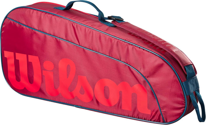 Wilson Junior Tennis Schlägertasche 3 Rot / Infrarot, 3 Rot / Infrarot