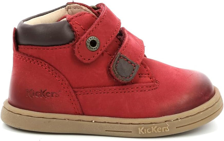 Kickers Unisex Kinder Tackeasy Oxford-Schuh 18 EU Rot, 18 EU Rot