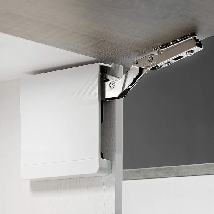Emuca - Frontliftbeschlag für möbel Hubtüren, Komplettset für Klappenhöhen, stärke 950-2.350, Stahl