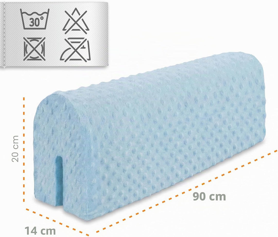 Totsy Baby Bettkantenschutz für Kinderbetten 90 cm - Schutz für Bettrahmen Kantenschutz Kinder Babyb