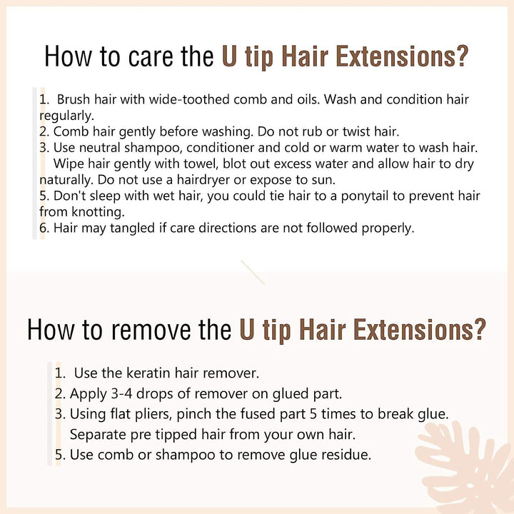 Moresoo Echthaar Extensions Bondings 1g Remy U Tip Keratin Bondings Echthaar Extensions Dunkelbraun