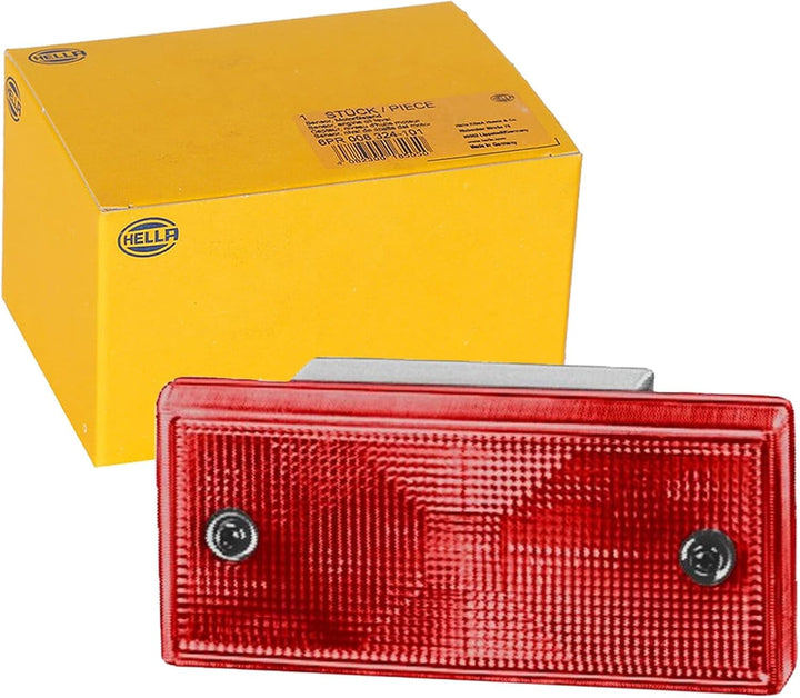 HELLA - Bremsleuchte - Halogen - Einbau - Lichtscheibenfarbe: rot - links/rechts - 2DA 003 734-011
