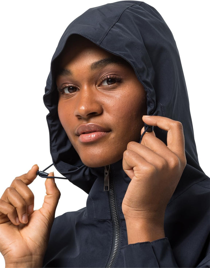 Jack Wolfskin Damen Dakar Parka, Nacht Blau