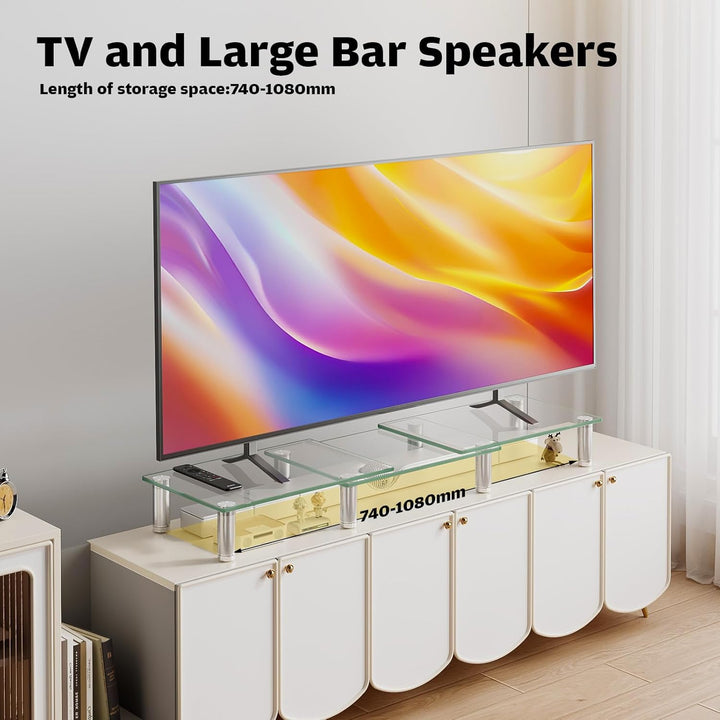 Hemudu Duale Monitor Stand PC-Monitor Ständer mit höhenverstellbarem Multimedia-Tischständer für Fla