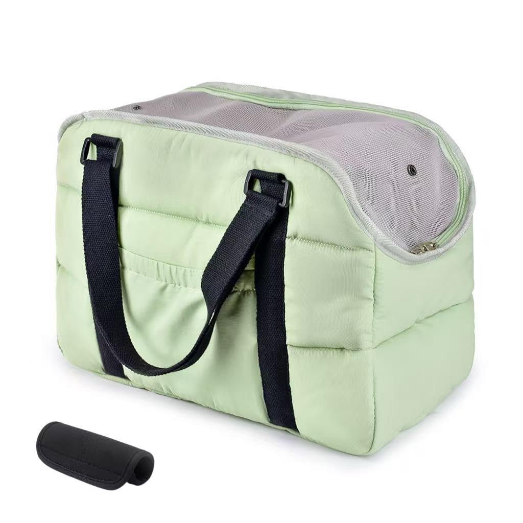 Quppa Handtaschen für kleine Hunde, Hundetragetaschen mit sicherem Geschirrclip, gepolstertem Baumwo