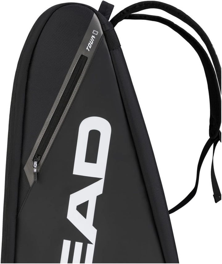 HEAD Tour Racquet Bag XL Black/White, Black/White