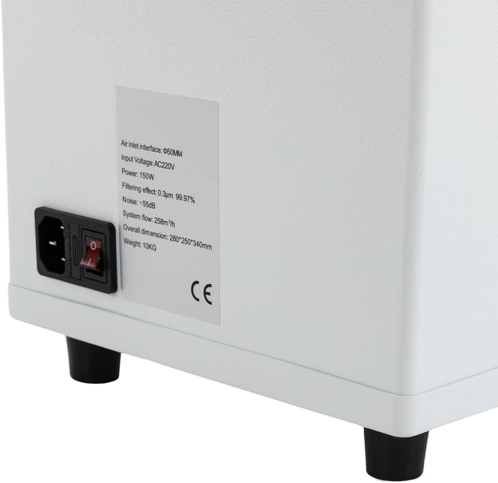 Lötrauchabsorber - Leistungsstarke 258m³/h 150W Absaugung, geräuscharmes, 3-stufiges Filtersystem mi