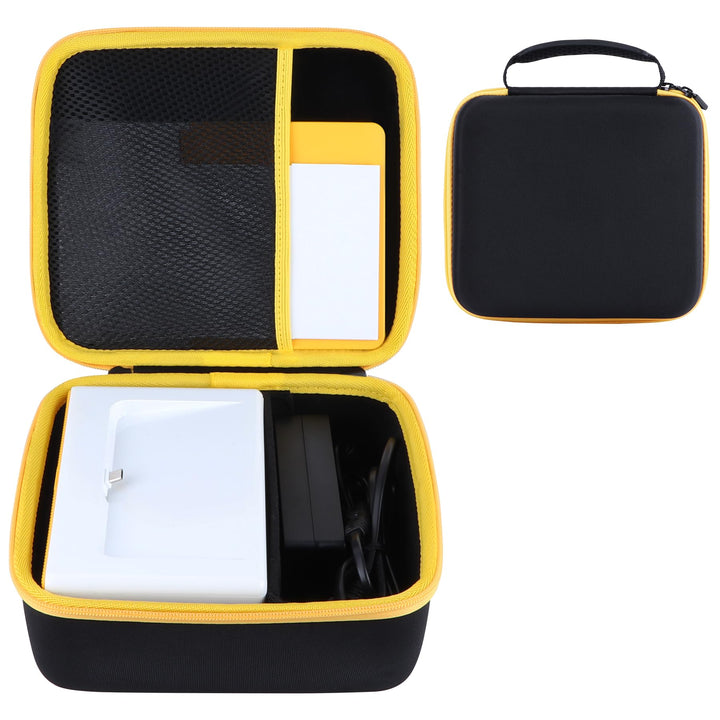 Hartschalen Schutzhüllen Tasche Geeignet für Kodak Dock Plus 4PASS Fotodrucker (Schwarz + Gelb), Sch