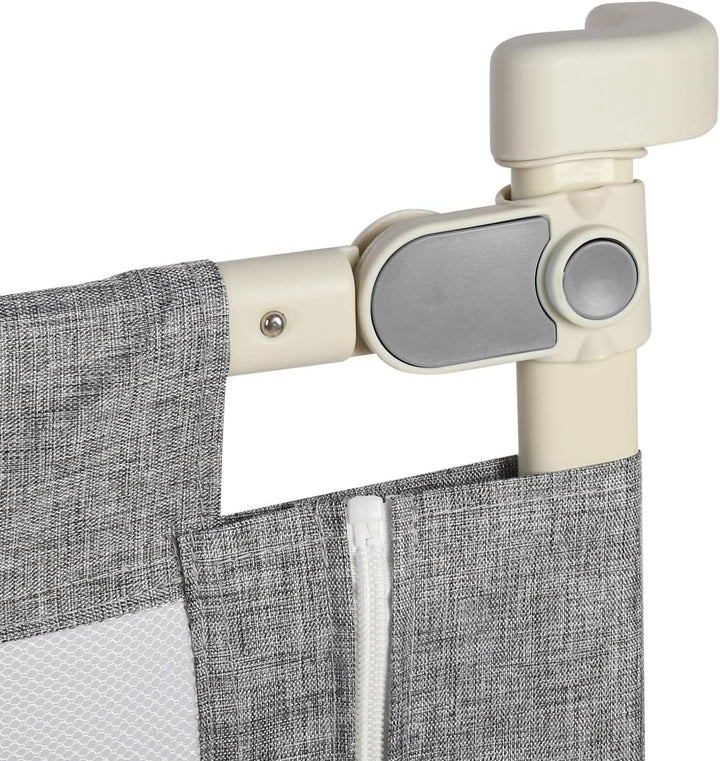HUOLE höhenverstellbares Bettgitter -Kleinkind Bettschutzgitter Bettgitter Kinderbettgitter Babybett
