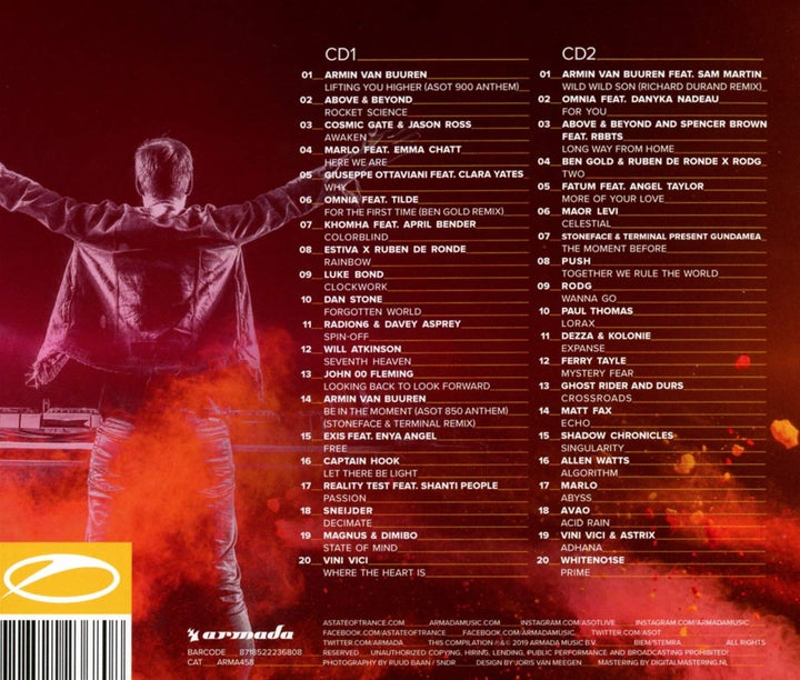 A State of Trance 900 (the Official Compilation), Audio-CD