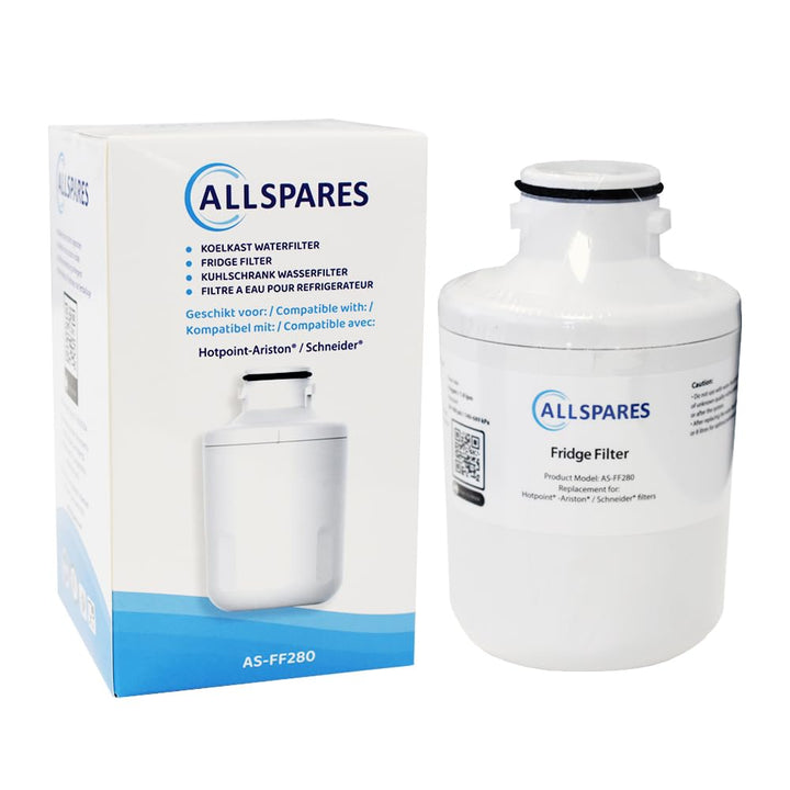 AllSpares Wasserfilter für amerikanische (Side-by-Side) Kühlschränke geeignet für WPRO 482000091353