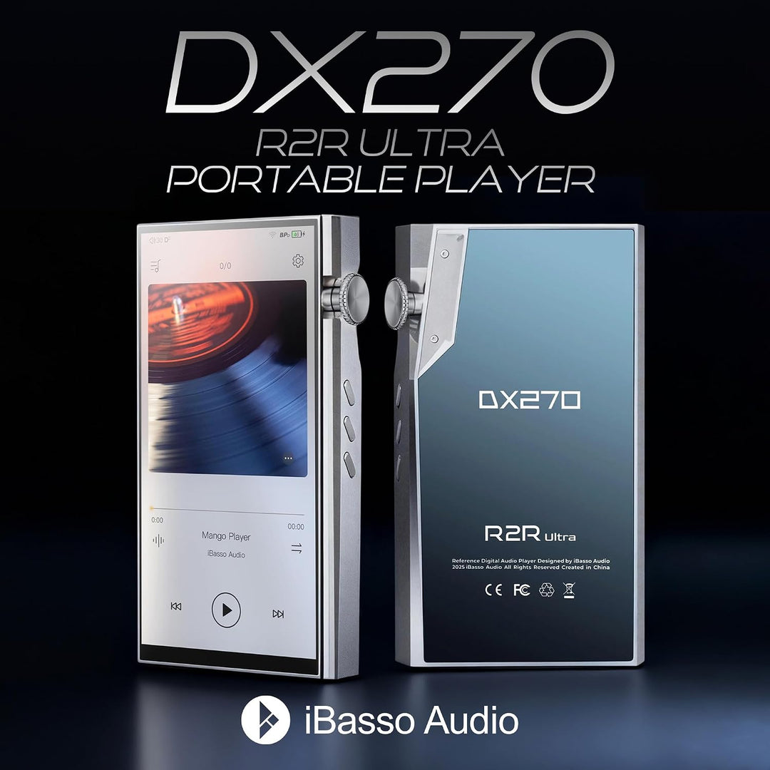 iBasso DX270 R2R Ultra Digital Audio Player (Silber), silber