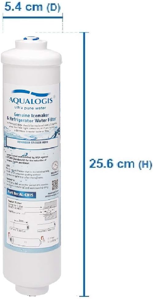Aqualogis kompatibel Kühlschrank Wasserfilter für Samsung DA29-10105J HAFEX/EXP WSF-100 Aqua-Pure Pl