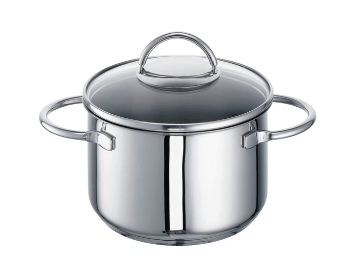 Rohe Germany, Edelstahl Fleischtopf Ravenna 16 cm, 18/10, Inhalt ca. 2,0 ltr Fleischtopf 16 cm Durch