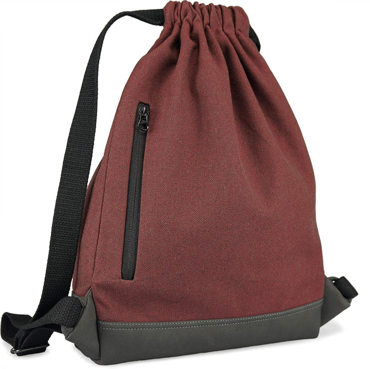 Adore June Daypack Bob Moderner Rucksack Turnbeutel Gymsack für Sport, Reisen und City, Gefütterter