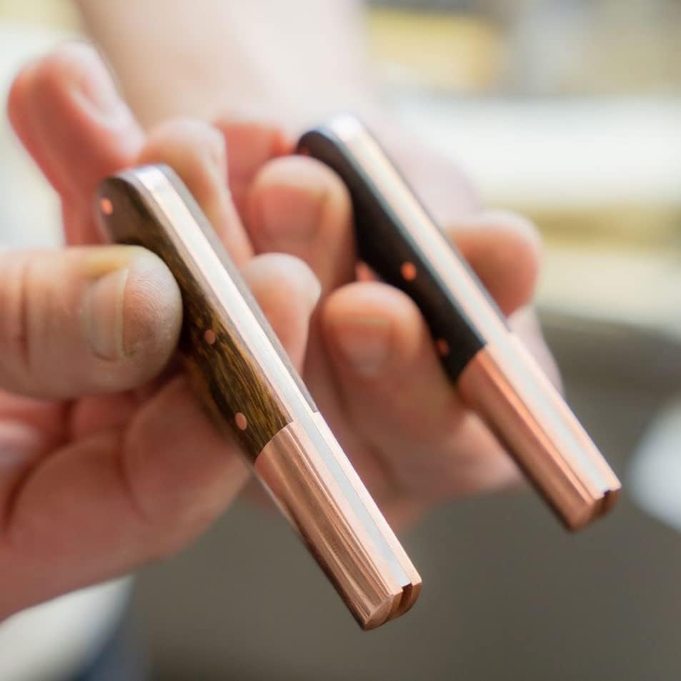 Böker Manufaktur Solingen Taschenmesser Barlow Copper Integral Micarta - Messer mit Heften aus Kupfe