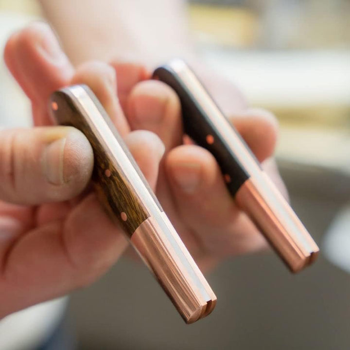 Böker Manufaktur Solingen Taschenmesser Barlow Copper Integral Micarta - Messer mit Heften aus Kupfe