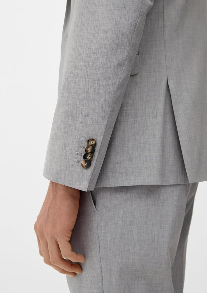 s.Oliver Herren Blazer, 102 Grey/Black 91w3