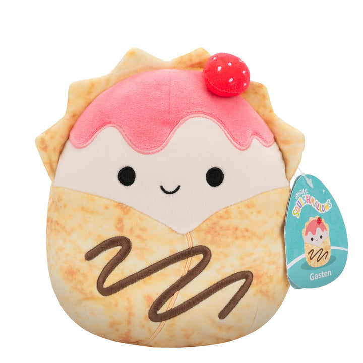 Squishmallows SQCR06611 - Gasten der Crepe 19 cm, offizielles Jazwares Plüsch, superweiches Kuschelt