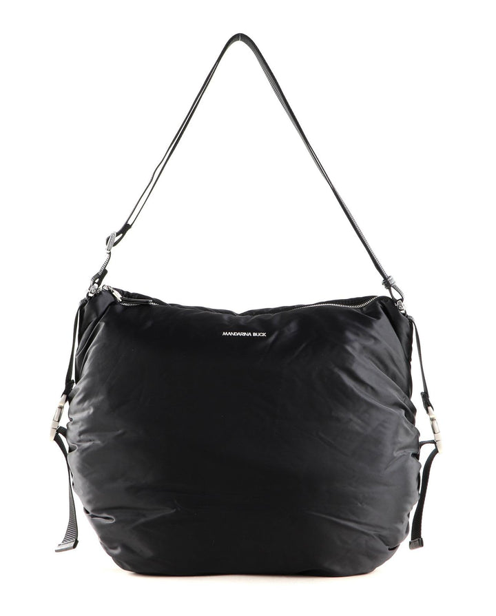 Mandarina Duck Damen Chelsea Schultertasche Schwarz, Schwarz