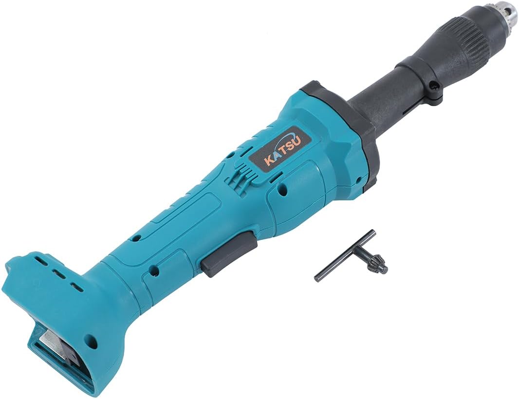 KATSU FIT-BAT 18V Akku-Geradeschleifer bürstenlos mit 6 mm Bohrfutter und 6 variablen Geschwindigkei