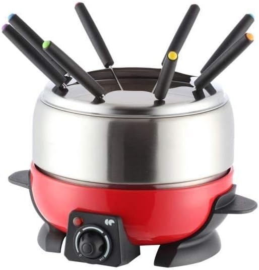 CONTINENTAL EDISON FD6RIX Fondue-Gerät - Rot