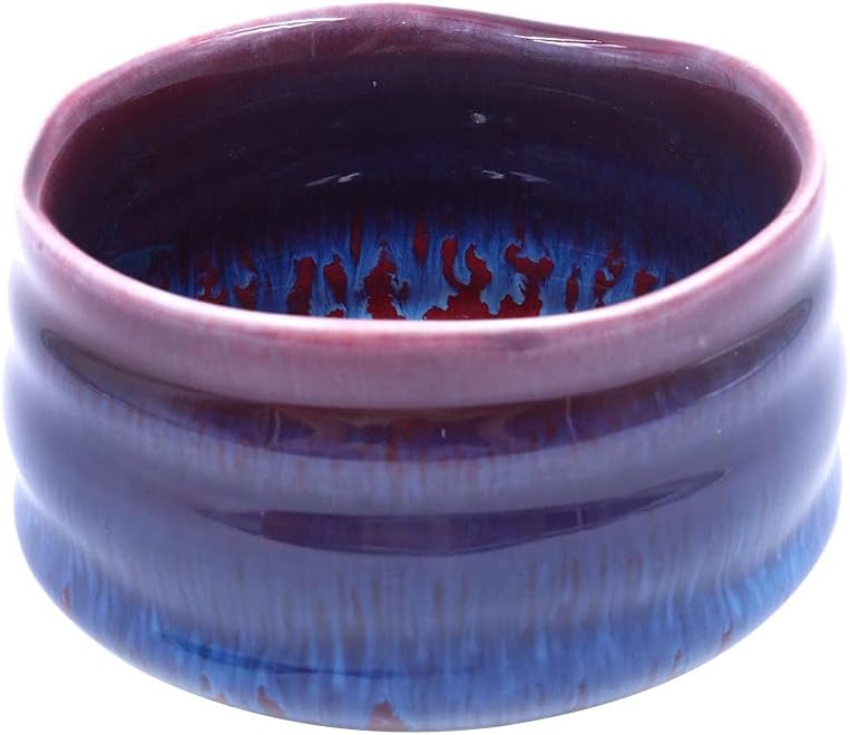 Authentische japanische traditionelle Teezeremonie Matcha-Schale Chawan, handgefertigt in Japan, lil