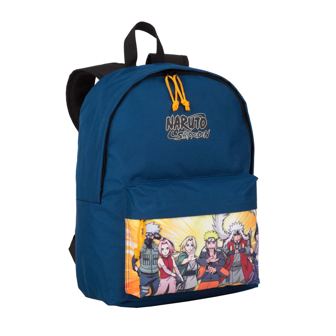 NARUTO Unisex – Erwachsene Mochila Americana Rucksack, Mehrfarbig, One Size
