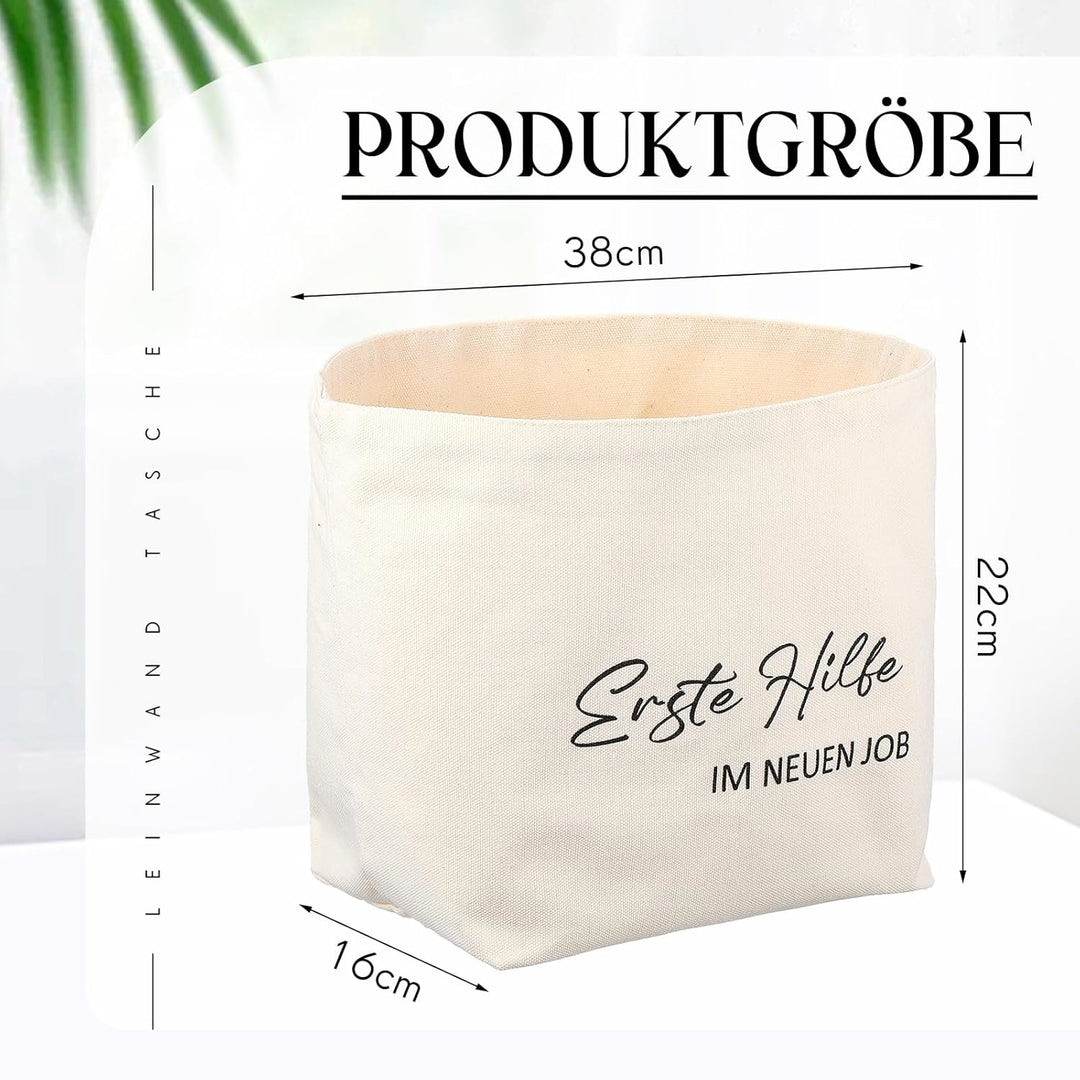 Sinmoe Erste Hilfe Tasche für den Neuer Job Abschiedsgeschenk Kollegen Jobwechsel Lustiges erster Ar