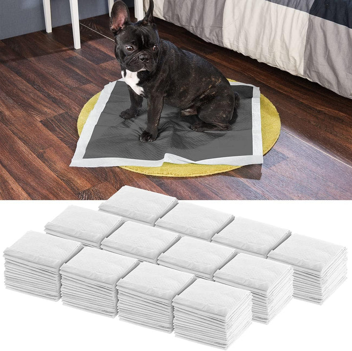 Sweetypet Hundematte: 180er-Set Welpen-Trainingsunterlagen mit Kohlenstoffschicht, 60x60 cm (Hunde-T
