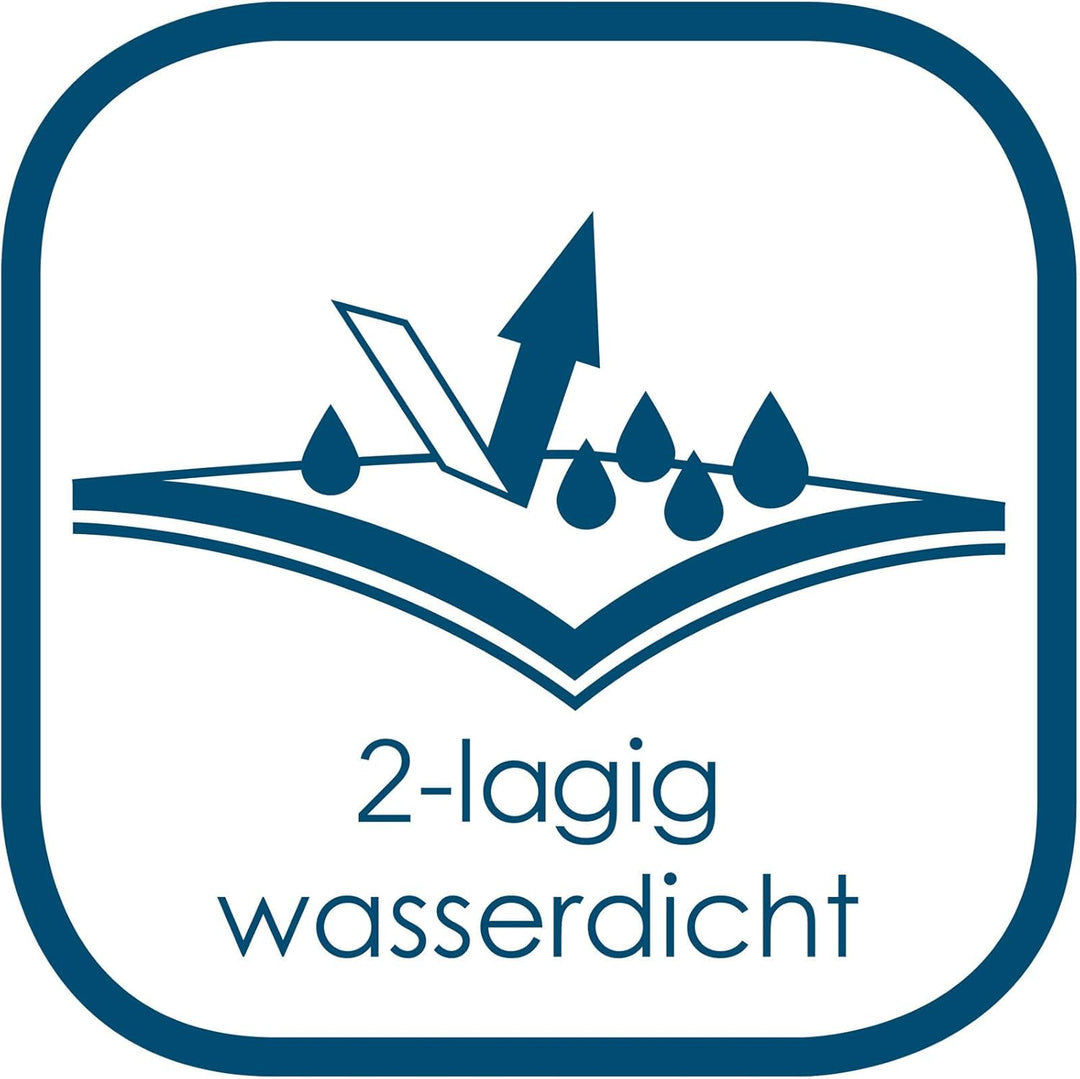 G BETTWARENSHOP – Inkontinenz Spannbettlaken mit Nässeschutz – wasserdicht aus weichem Feinbiber – 2