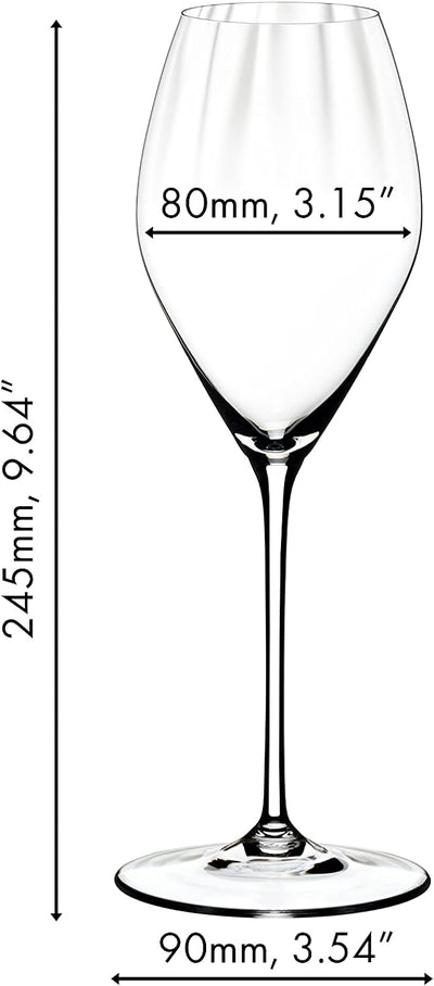 Riedel Performance Champagnerglas 2er-Set, Champagner