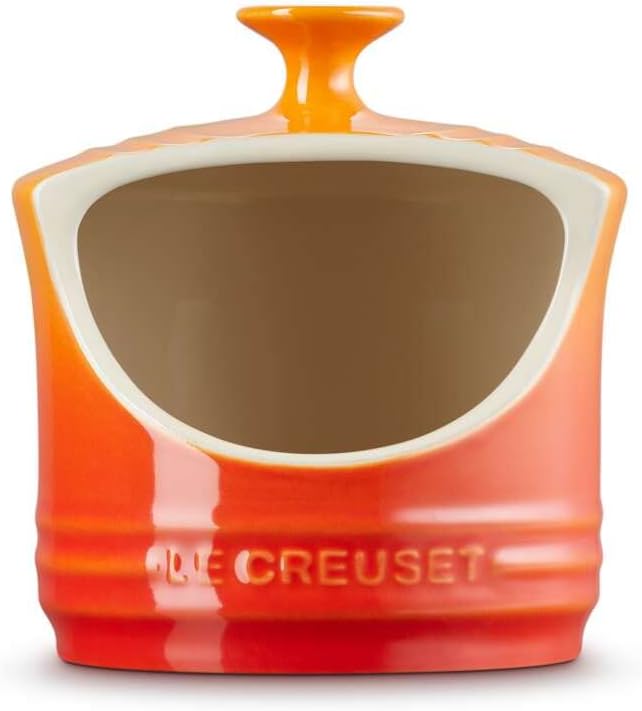 Le Creuset Salzgefäss aus Steinzeug 0,3 l, Ofenrot, 80811100900005, Ofenrot