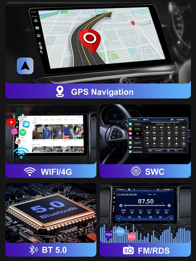 7 Zoll Doppel Din Android 12 Autoradio Passt Für Mercedes Benz E-Class W211 CLS Class W219 Kostenlos