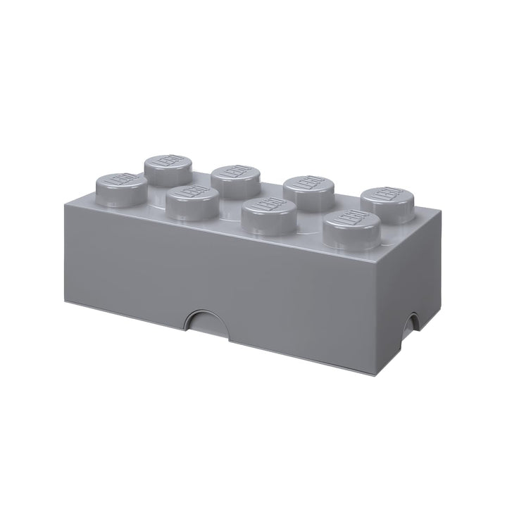 Room Copenhagen 4004 LEGO Aufbewahrungsstein, 8 Noppen, Stapelbare Aufbewahrungsbox, 12 l, grau, 25