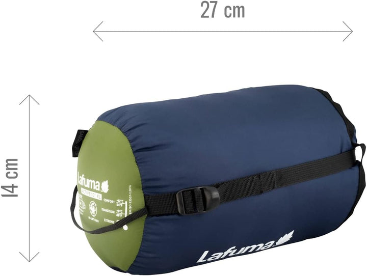Lafuma Unisex Schlafsack Active 10 Grün G, Grün G