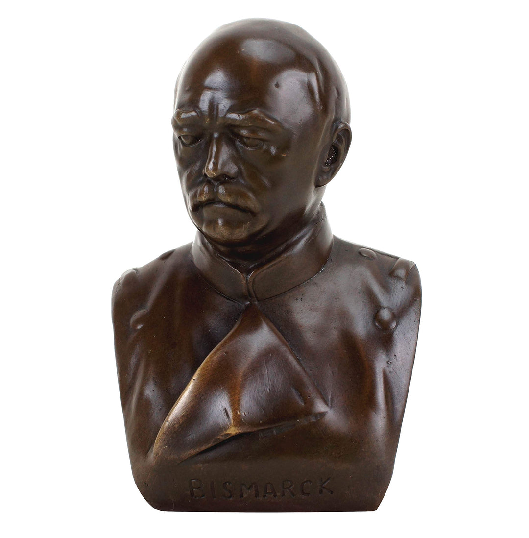 Kunst & Ambiente - Bronzefigur/Bronzebüste - Otto von Bismarck Bronze Büste - signiert - Reichskanzl